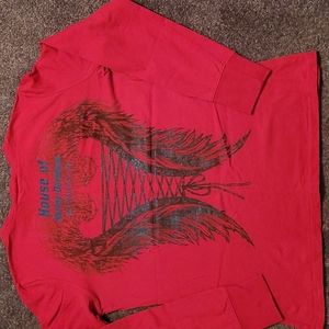 Women's Harley Davidson,size medium, long sleeve T-shirt.